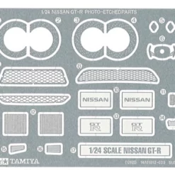 Tamiya Nissan Gt-R Photo Etched Parts