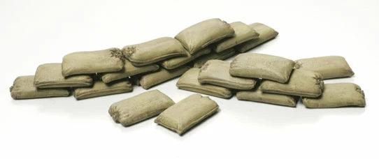 Tamiya Brick/Sandbag/Barricade Set 5 Tamiya Brick/Sandbag/Barricade Set - Image 5