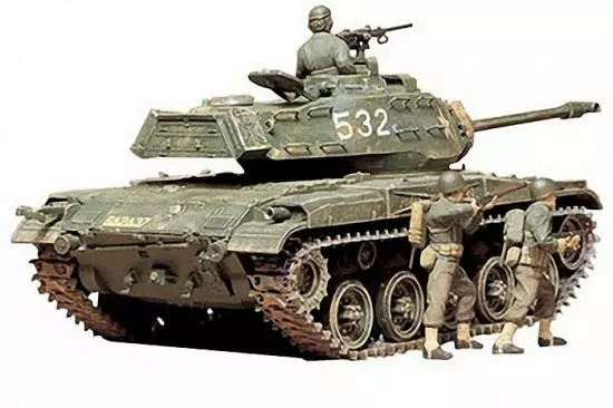 Tamiya Us M41 Walker Bulldog 1 Tamiya Us M41 Walker Bulldog