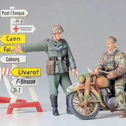 Tamiya German Motorcycle Orderly Set