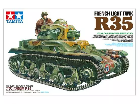 Tamiya 1/35 R35 French Light Tank 2 Tamiya 1/35 R35 French Light Tank - Image 2