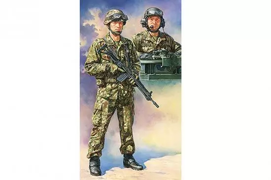 Tamiya 1/16 Jgsdf Tank Crew 1 Tamiya 1/16 Jgsdf Tank Crew