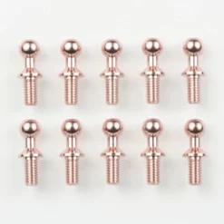 Tamiya Alu. 4mm Ball Connect Pink X10