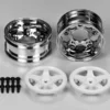 Tamiya 5-Spoke 2-Piece Wheels 2 Clr