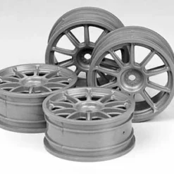 Tamiya M-Narrow 10-Spoke Wheels Clr