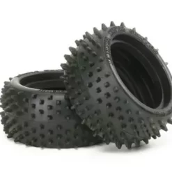 Tamiya 6029 Square Spike Rear Tyre X 2