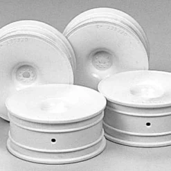 Tamiya M-Narrow White Dish Wheel (+2)