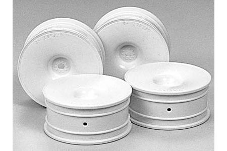 Tamiya M-Narrow White Dish Wheel (+2) 1 Tamiya M-Narrow White Dish Wheel (+2)