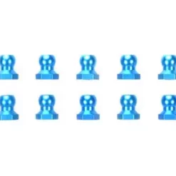 Tamiya 5mm Aluminium Ball Nut Blue