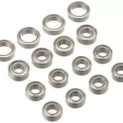 Tamiya TT-02 Ball Bearing Set: 10x5mm (8) + 11x5mm (4) + 12x8mm(4)