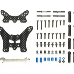 Tamiya Tt-02B Carbon Fr Damper Stays