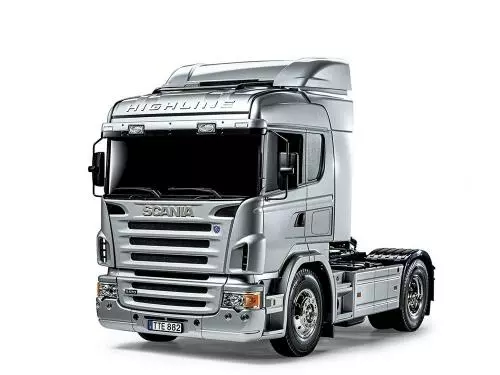 Tamiya Scania R470 Pre Painted (Silver) 2 Tamiya Scania R470 Pre Painted (Silver) - Image 2
