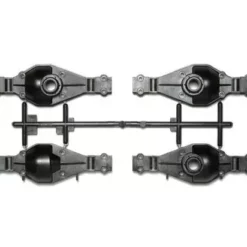 Tamiya Chrome Matte Diff Housing Tractor