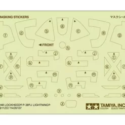 Tamiya 1/48 P-38 J Lightning -Tamiya Online Store HC 61123 6