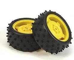 Tamiya Rear Tyre + Wheel Fighter G X 2