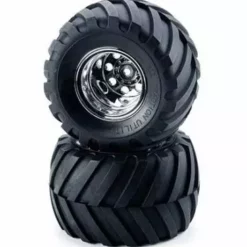 Tamiya Front Tire + Wheel (2) For 58242